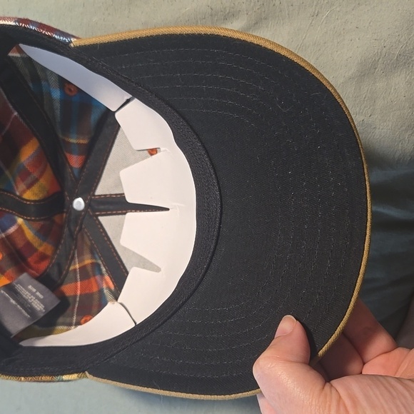 Eddie Bauer-NWT-Adjustable Plaid Hat - Picture 7 of 13